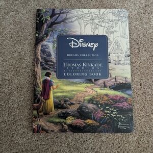 Disney Thomas Kinkade Studios Adult Coloring Book